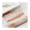 In stock: 5cm double-layer lace pleated Lolita clothing, toys, craft skirt hem, cuff accessories, discounted lace Item Picture